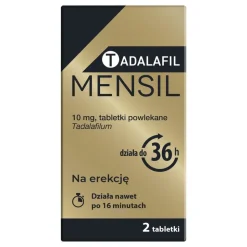 Tadalafil Mensil, 10 mg, tabletki powlekane, 2 szt.