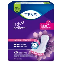 TENA Lady Maxi Night OTC Edition, wkładki, 6 szt.
