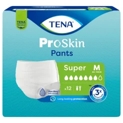 Tena Pants ProSkin Super, majtki chłonne, rozmiar M, 12 szt.