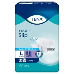 TENA Slip ProSkin Maxi, pieluchomajtki, rozmiar L, 10 szt.
