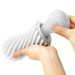 Tenga Flex Silky, masturbator, biały, 1 szt.