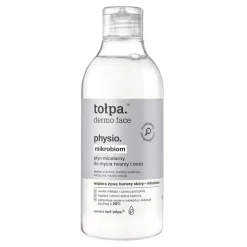 Tołpa dermo face physio. mikrobiom, płyn micelarny do twarzy i okolic oczu, 400 ml