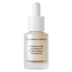 Transparent Lab Eye Repair Complex, nocna kuracja rewitalizująca dla skóry wokół oczu, 15 ml