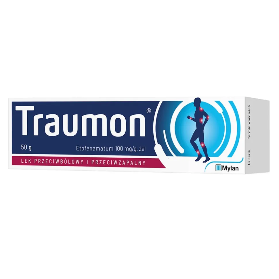 Traumon, (100 mg/g), żel, 50 g
