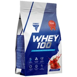 Trec Nutrition Whey 100, proszek, smak truskawkowy, 700 g