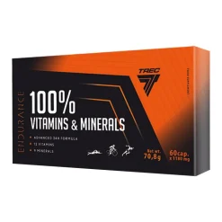 Trec 100% Vitamins & Minerals Endurance, kapsułki, 60 szt.
