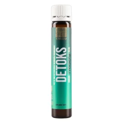 Triggy Vitamin Shot Detox, płyn w ampułce, smak zielone jabłko, 25 ml x 1 szt.