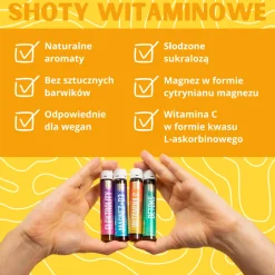 Triggy VitaminShot Witamina C, płyn w ampułce, smak żurawinowy, 25 ml x 1 szt.