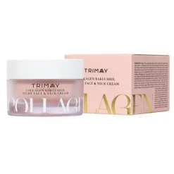 Trimay Collagen Bakuchiol Night Face & Neck Cream, krem na noc z kolagenem i bakuchiolem, 50 ml