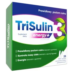 TriSulin energy +, saszetki z proszkiem, 28 szt.