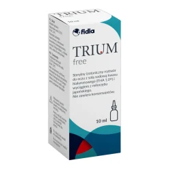 Trium Free, izotoniczny roztwór do oczu, 10 ml