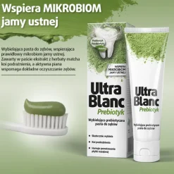 UltraBlanc Prebiotyk, wybielająca pasta do zębów, 75 ml