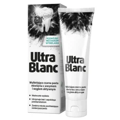 UltraBlanc, wybielająca czarna pasta do zębów z węglem, 75ml