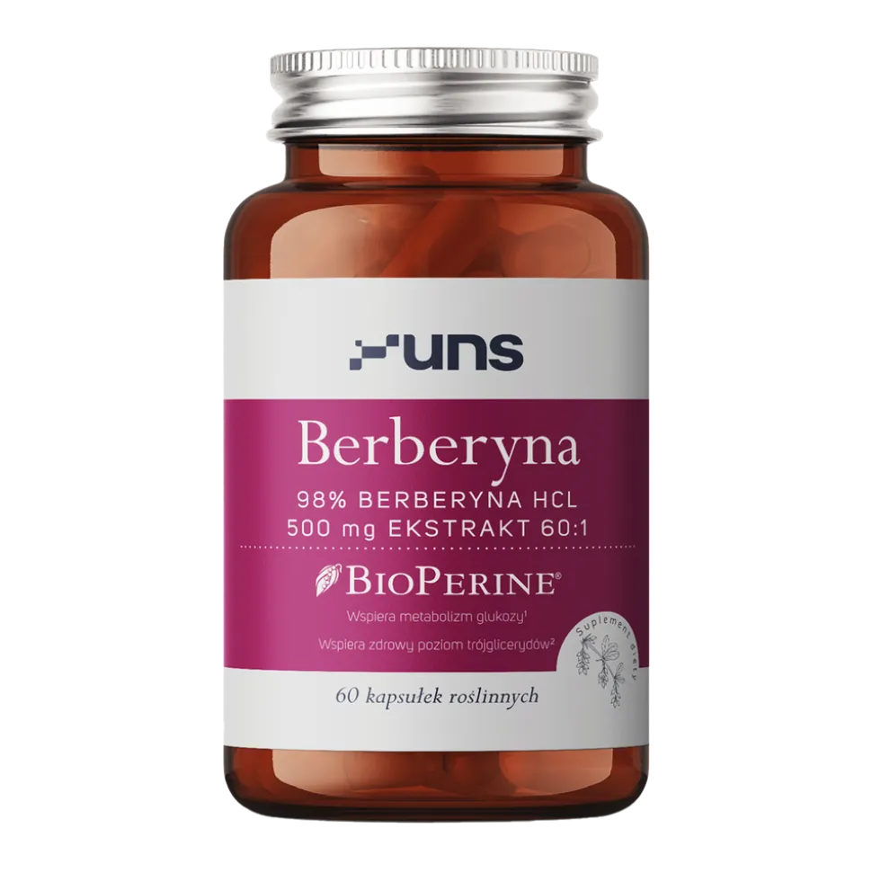Uns Berberyna + Bioperine, kapsułki, 60 szt.