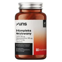 Uns B - Kompleks Metylowany, kapsułki twarde, 60 szt.