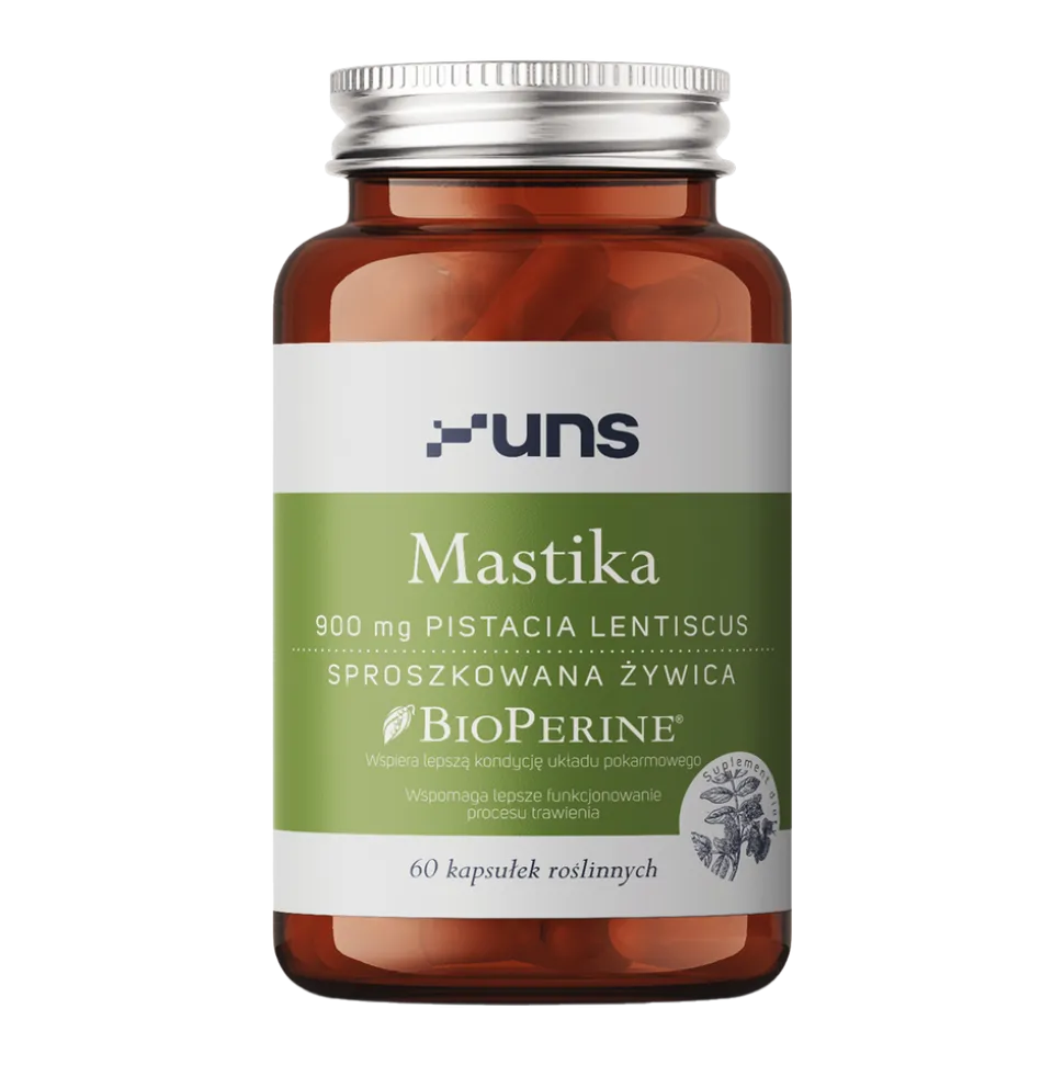 Uns Mastika + Bioperine, kapsułki, 60 szt.