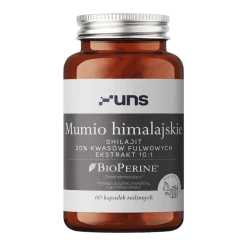 Uns Mumio himalajskie + Bioperine, kapsułki, 60 szt.