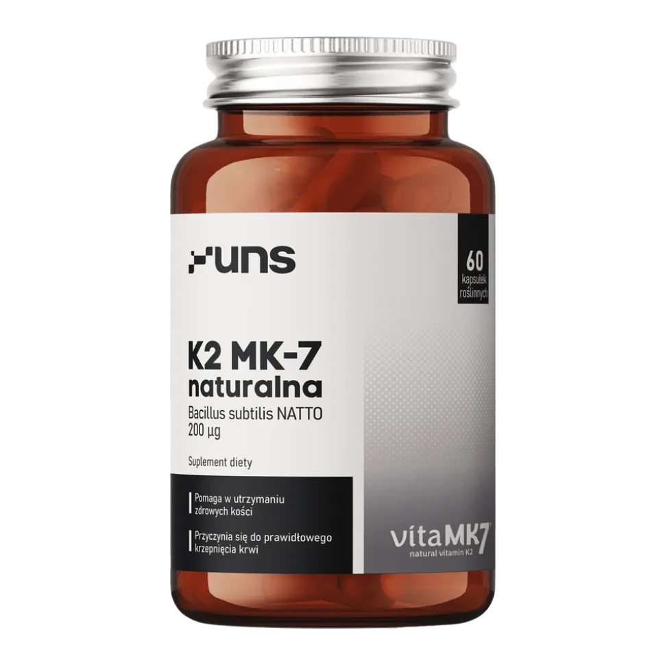 Uns Naturalna K2 MK-7, kapsułki, 60 szt.