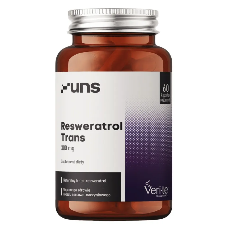 Uns Trans-Resweratrol, kapsułki, 60 szt.