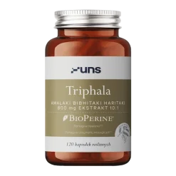 Uns Triphala + Bioperine, kapsułki, 120 szt.