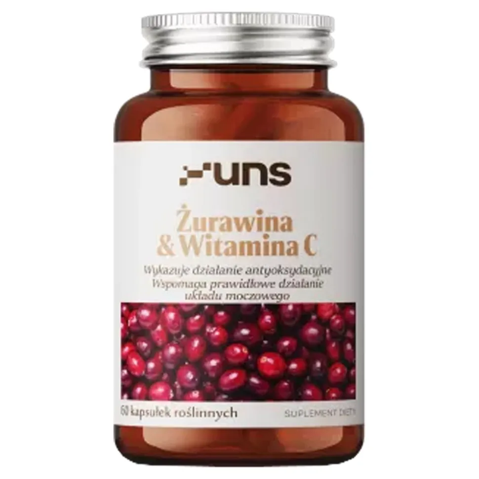 Uns Żurawina & Witamina C, kapsułki, 60 szt.