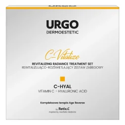 Urgo Dermoestetic C-Vitalize, rewitalizująco-rozświetlający zestaw zabiegowy, 1 szt.