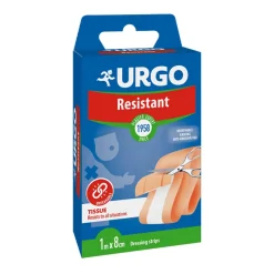 Urgo Resistant, wytrzymały plaster z opatrunkiem, 1 m x 8 cm, 1 szt.