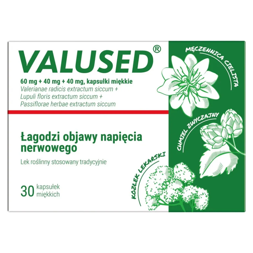 Valused, kapsułki miękkie, 30 szt.