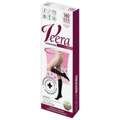 Veera Mikrofibra Premium, podkolanówki uciskowe, mikrofibra,140 DEN, czarny, rozmiar L