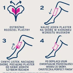 Veet Easy-Gel, plastry do depilacji z woskiem dla skóry suchej, 12 szt.