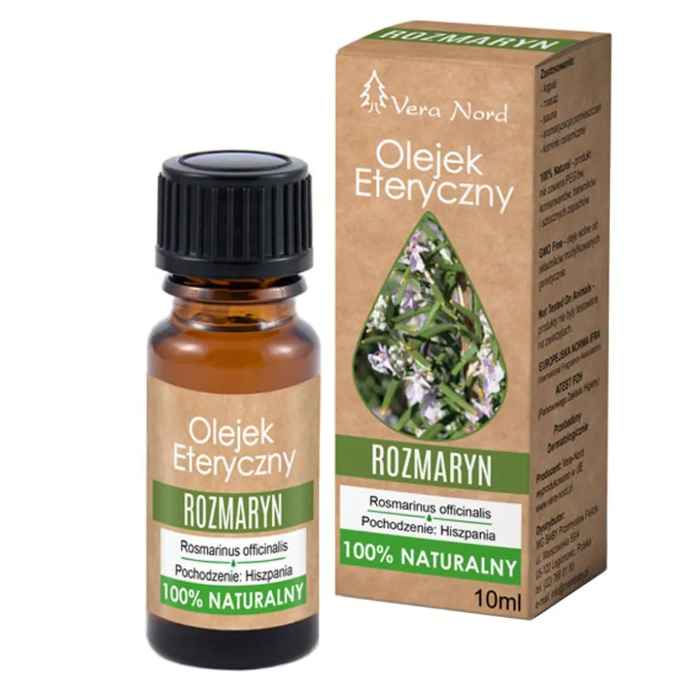 Vera Nord, olejek,eteryczny, rozmaryn, 10 ml