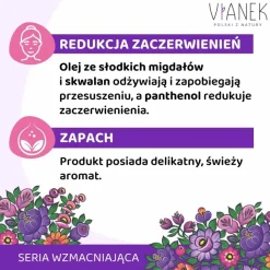 Vianek, wzmacniający płyn micelarny i tonik 2w1, 200 ml