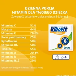 Vibovit Bobas, proszek o smaku waniliowym, 44 sasz.