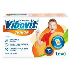 Vibovit Junior, proszek w saszetkach, smak pomarańczowy, 30 szt.