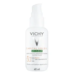 Vichy Capital Soleil, fluid przeciw niedoskonałościom, SPF 50+, 40 ml