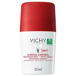 Vichy Clinical Control 96 h, dezodorant dla kobiet, roll-on, 50 ml