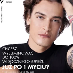 Vichy Dercos DS, szampon przeciwłupieżowy, włosy normalne i przetłuszczające się, 200 ml