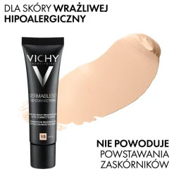 Vichy Dermablend 3D, podkład wyrównujący powierzchnię skóry, 15 Opal, 30 ml