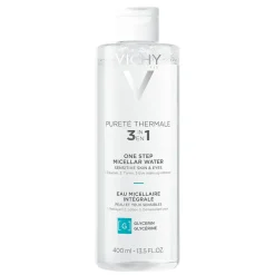 Vichy Purete Thermale, Mineralny płyn micelarny dla skóry wrażliwej, 400 ml