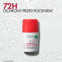 Vichy Stress Resist, antyperspirant 72h, intensywna kuracja przeciw poceniu się, 50 ml
