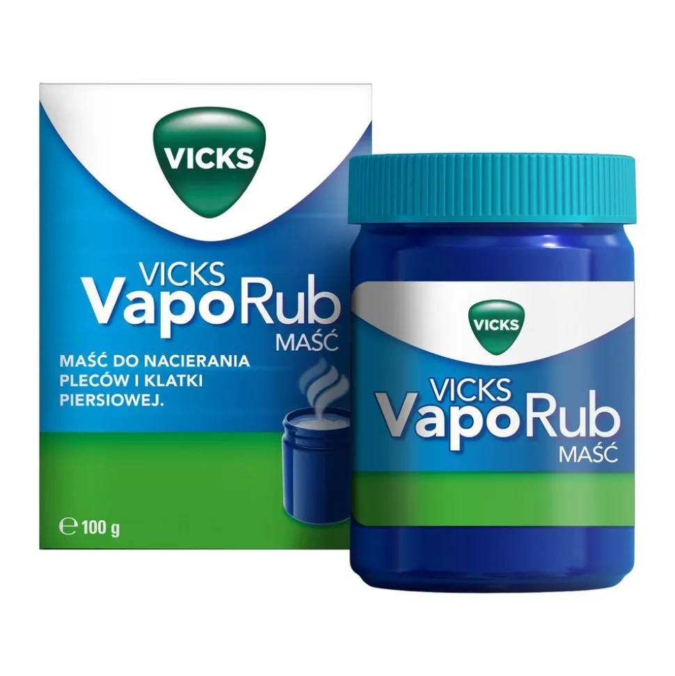 Vicks VapoRub, maść, 100 g (słoik)