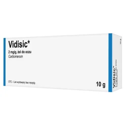 Vidisic, 2 mg/g, żel do oczu, (import równoległy, Medezin), 10 g