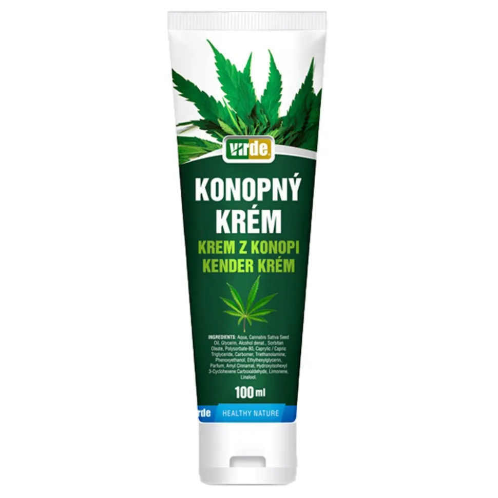 Virde, krem z konopi, 100 ml