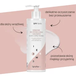 Vis Plantis Dermo+Atopy Skin, emulsja do mycia ciała i włosów do skóry suchej i atopowej, 400 ml