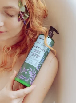Vis Plantis, odżywka do włosów suchych i matowych, lukrecja, lipa, prawoślaz, 400 ml