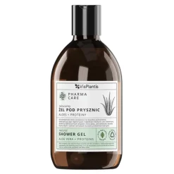 Vis Plantis Pharma Care, żel pod prysznic, aloes + proteiny, 500 ml