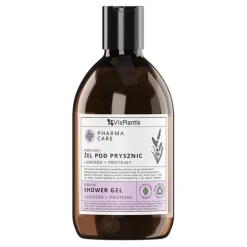 Vis Plantis Pharma Care, żel pod prysznic, lawenda + proteiny, 500 ml