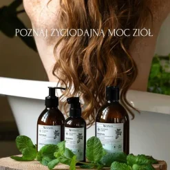 Vis Plantis Pharma Care, odżywka do włosów przetłuszczających się, mięta i cynk, 300 ml