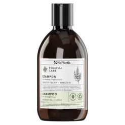 Vis Plantis Pharma Care, szampon do włosów zniszczonych, skrzyp + mocznik, 500 ml