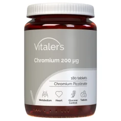 Vitaler's Chrom 200 µg, tabletki, 180 szt.